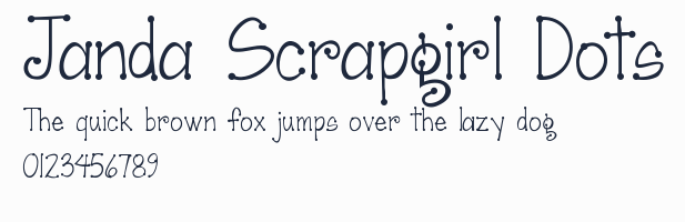 Janda Scrapgirl Dots預覽圖