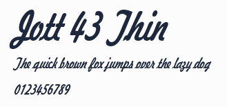 Jott 43 Thin預覽圖