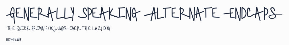 Generally Speaking Alternate Endcaps預覽圖