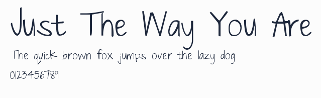 Just The Way You Are預覽圖