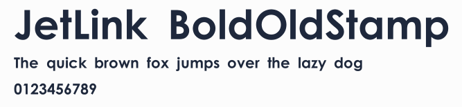 JetLink BoldOldStamp預覽圖