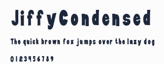 JiffyCondensed預覽圖