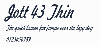 Jott 43 Thin預覽圖