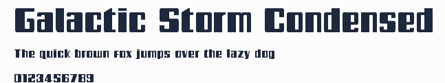 Galactic Storm Condensed預覽圖