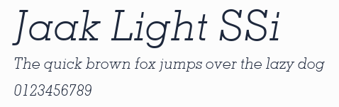 Jaak Light SSi預覽圖