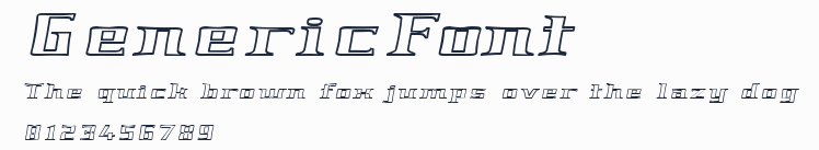 GenericFont預覽圖