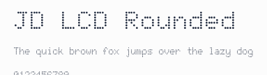 JD LCD Rounded