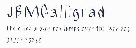 JBMCalligrad預覽圖