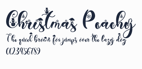 Christmas Peachy