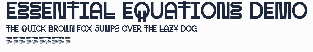 Essential Equations Demo預覽圖