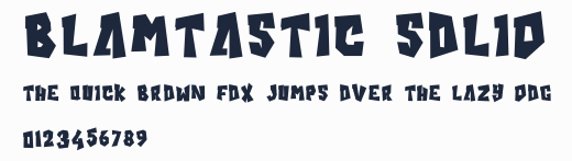 Blamtastic Solid預覽圖
