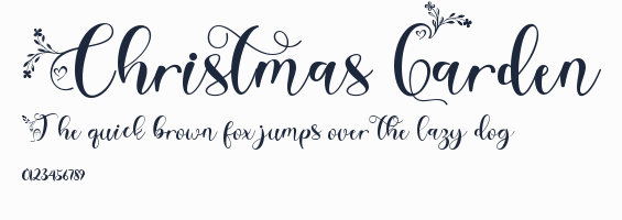 Christmas Garden