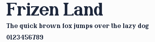 Frizen Land預覽圖