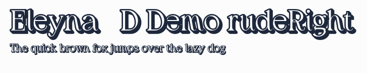 Eleyna 3D Demo rudeRight預覽圖