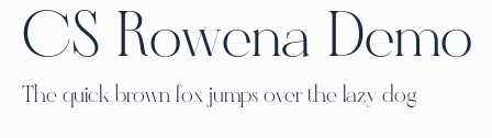 CS Rowena Demo預覽圖