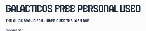 Galacticos Free Personal Used預覽圖