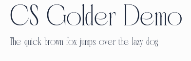 CS Golder Demo預覽圖
