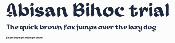 Abisan Bihoc trial預覽圖