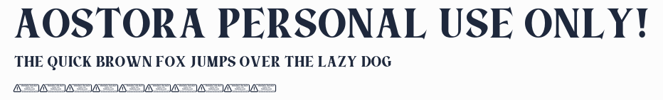 Aostora PERSONAL USE ONLY!預覽圖