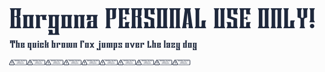 Borgona PERSONAL USE ONLY!預覽圖
