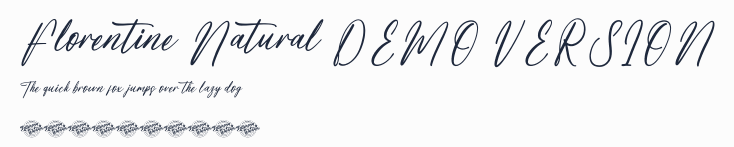 Florentine Natural DEMO VERSION預覽圖