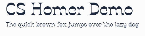 CS Homer Demo預覽圖