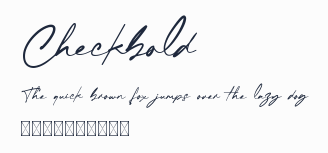 Checkbold預覽圖