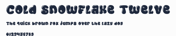Cold Snowflake Twelve預覽圖