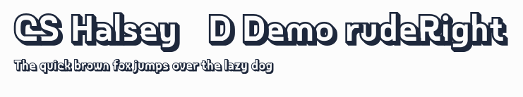 CS Halsey 3D Demo rudeRight預覽圖