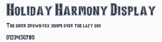 Holiday Harmony Display