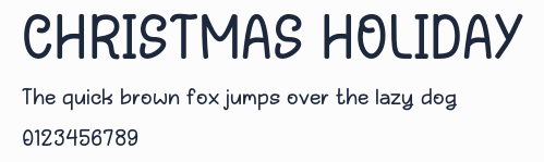CHRISTMAS HOLIDAY