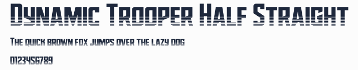 Dynamic Trooper Half Straight預覽圖