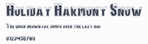 Holiday Harmony Snow