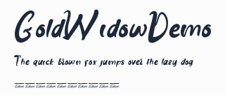 GoldWidowDemo預覽圖