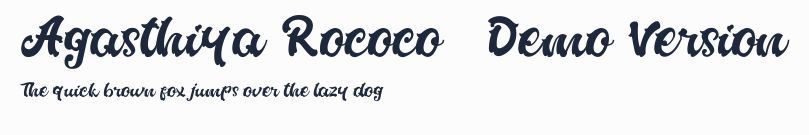 Agasthiya Rococo (Demo Version)預覽圖