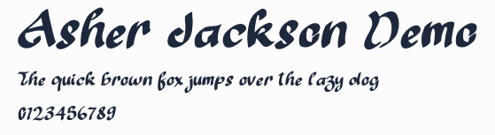 Asher Jackson Demo預覽圖