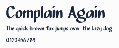 Complain Again預覽圖