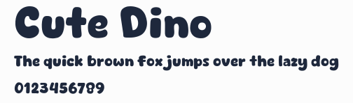Cute Dino預覽圖