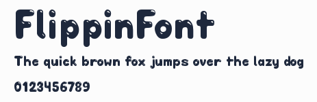 FlippinFont預覽圖