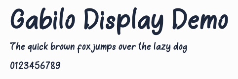 Gabilo Display Demo預覽圖