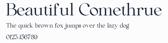 Beautiful Comethrue預覽圖