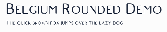 Belgium Rounded Demo預覽圖