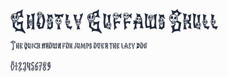 Ghostly Guffaws Skull預覽圖