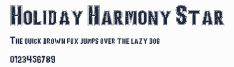 Holiday Harmony Star