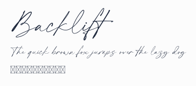 Backlift預覽圖