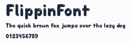 FlippinFont預覽圖