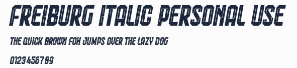 Freiburg Italic PERSONAL USE