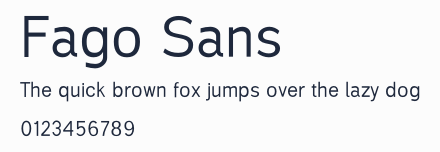 Fago Sans預覽圖