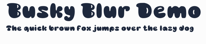 Busky Blur Demo預覽圖