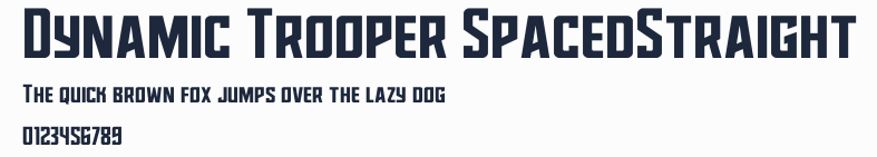 Dynamic Trooper SpacedStraight預覽圖